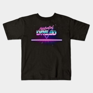 Existential Dread - Vaporwave Aesthetic Nihilism Design Kids T-Shirt